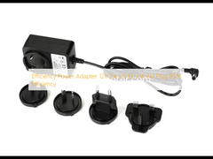 Eficiencia Adaptador de energía 12V 2A EE.UU. UE Reino Unido AU Enchufe 85% Eficiencia